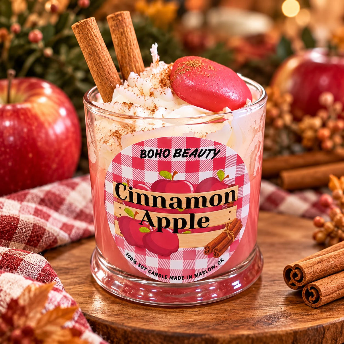Cinnamon Apple Candle