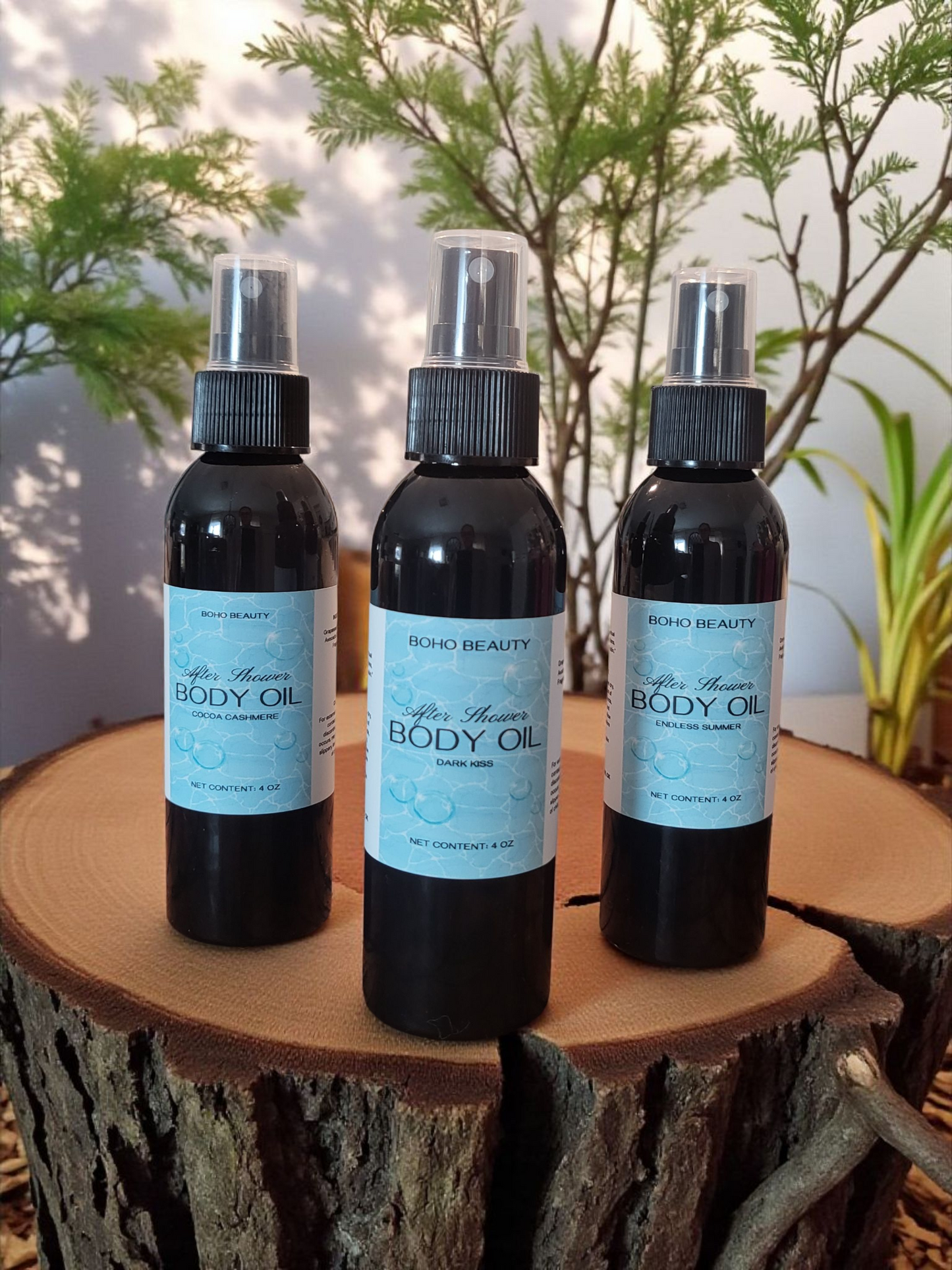 After Shower Body Oil Spray