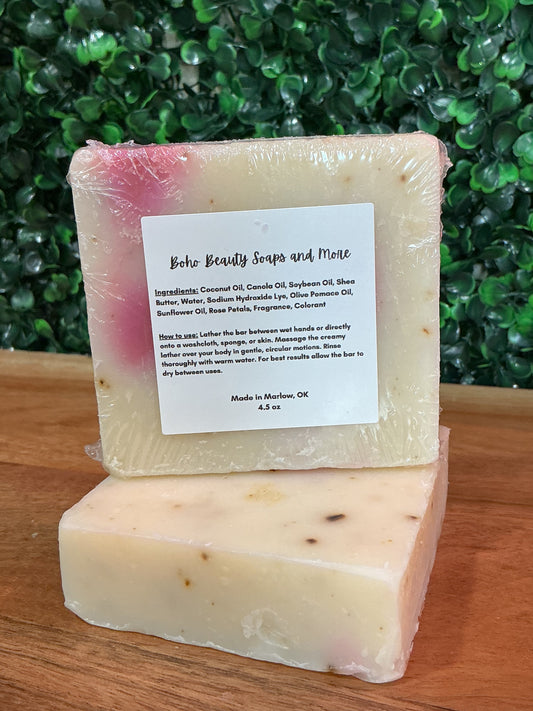 Rose Blossom Natural Earth Collection Soap