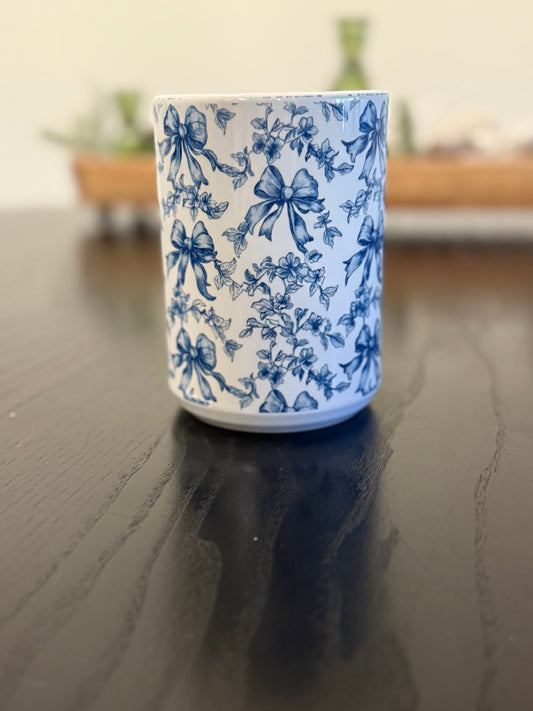 Bow and Blossoms Mug