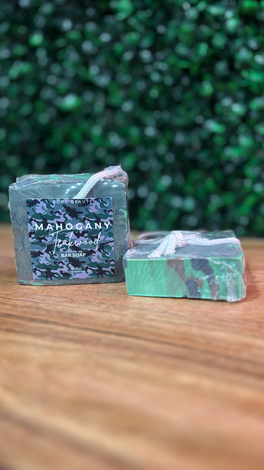 Camo Inspired Men's Soap on a Rope