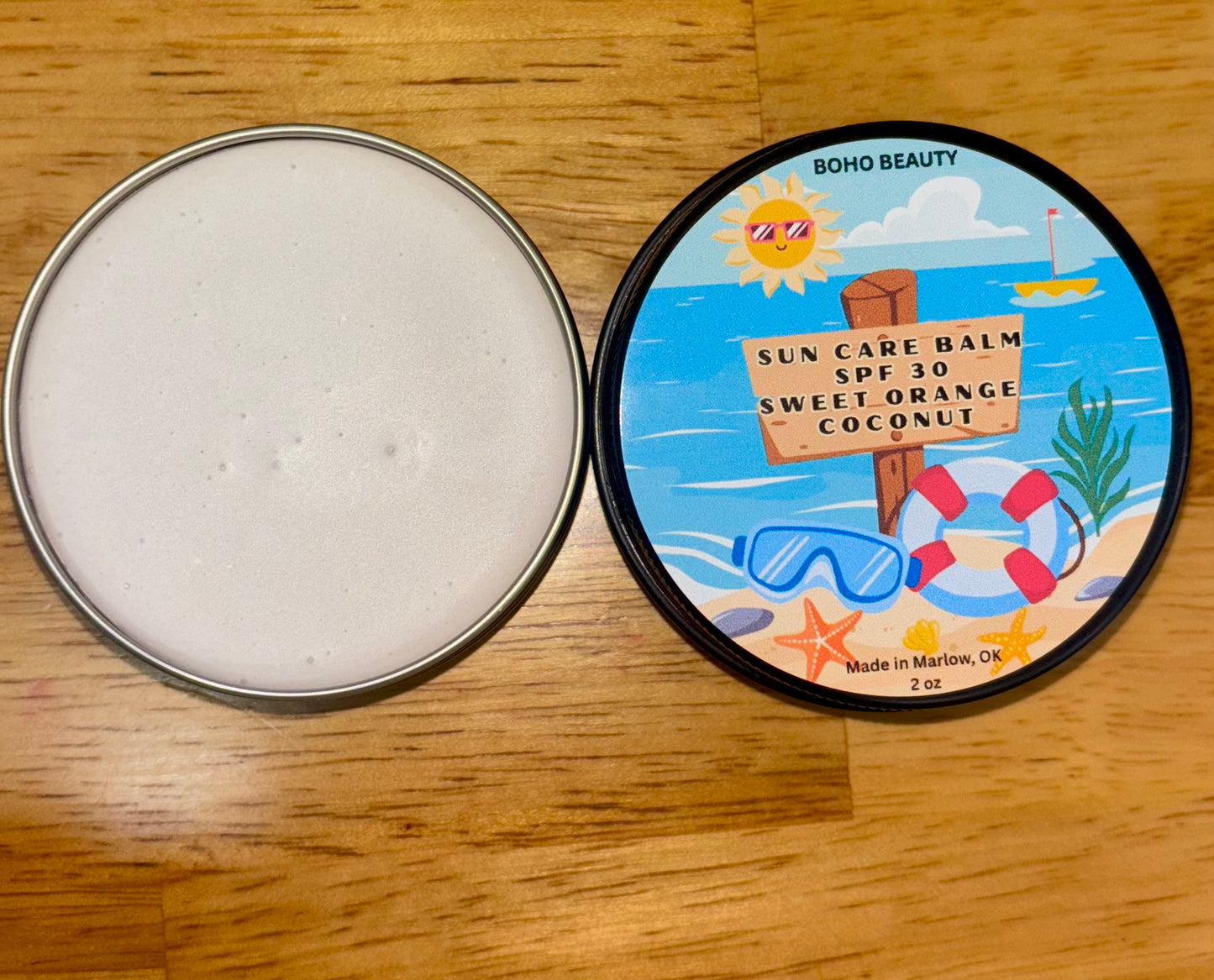 Sweet Orange Coconut Sun Care Balm SPF 30