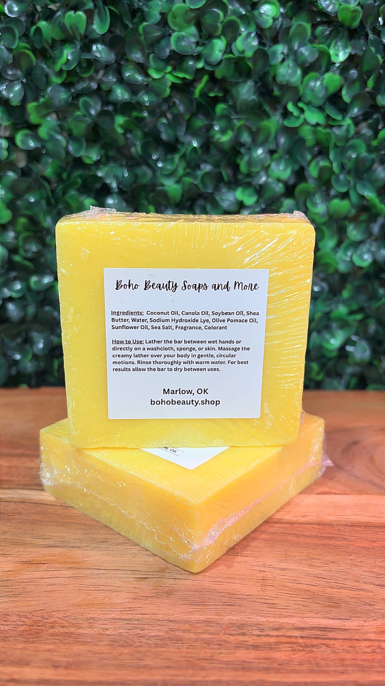 Lemon Drop Natural Earth Collection Soap