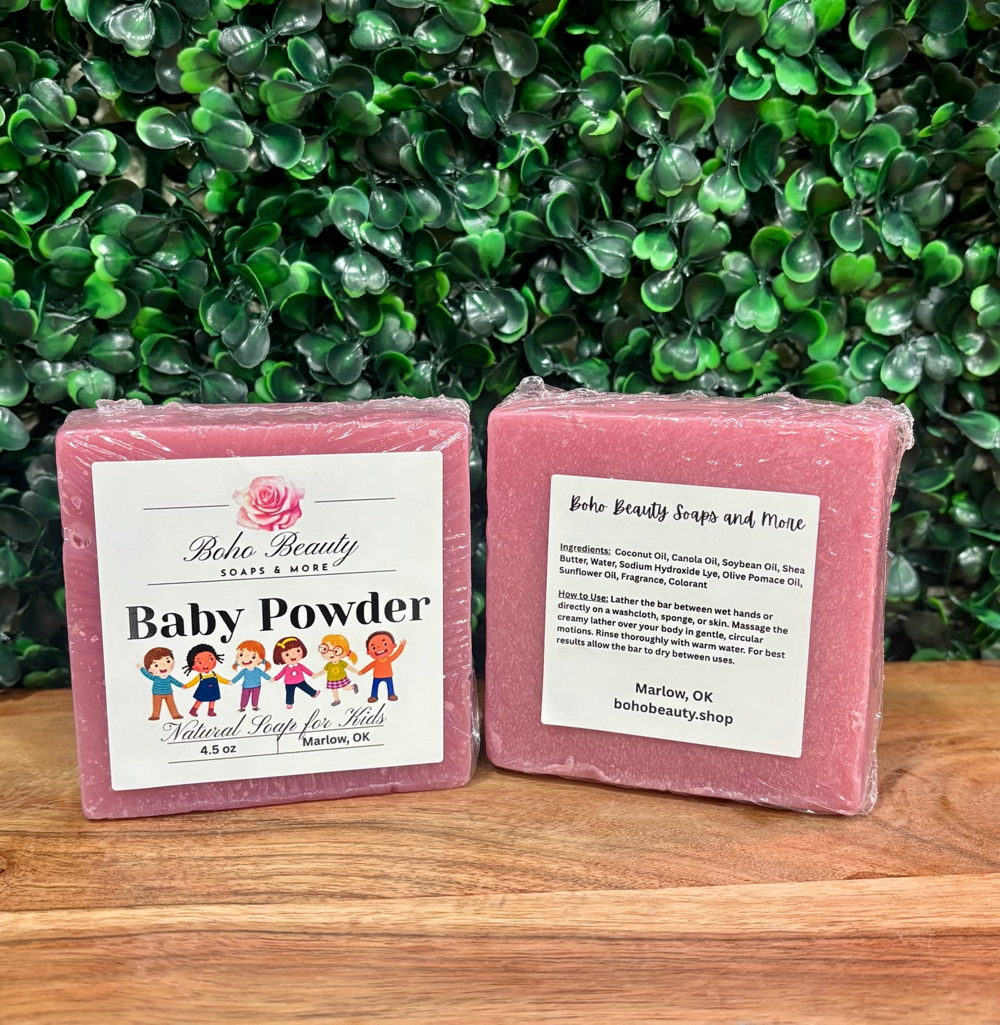 Baby Powder Natural Earth Collection Soap