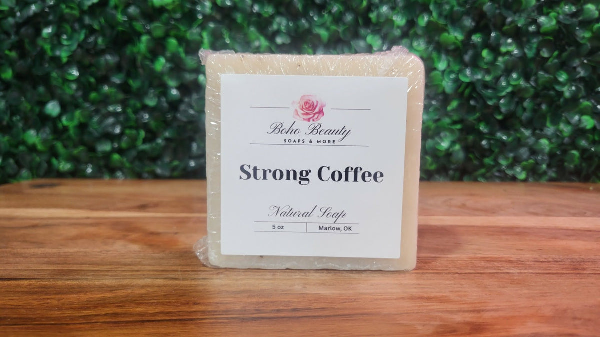 Strong Coffee Natural Earth Collection Soap