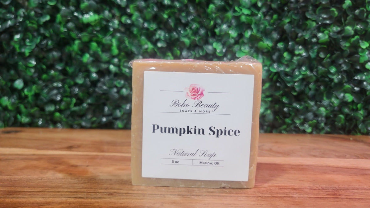 Pumpkin Spice Natural Earth Collection Soap