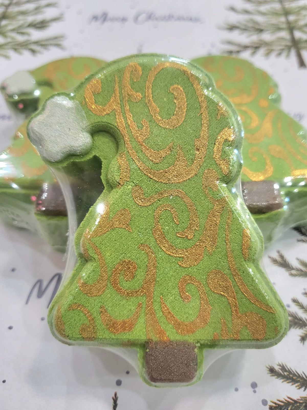 Christmas Tree Bath Bomb