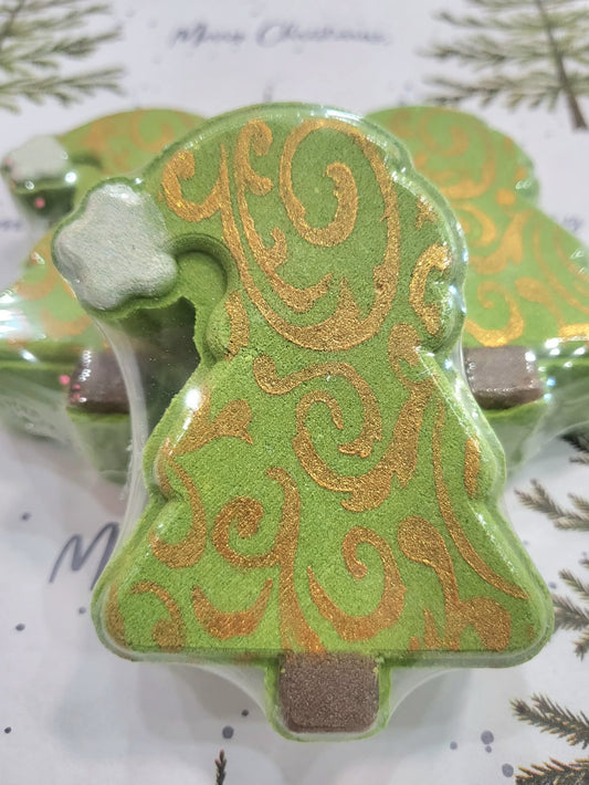 Christmas Tree Bath Bomb