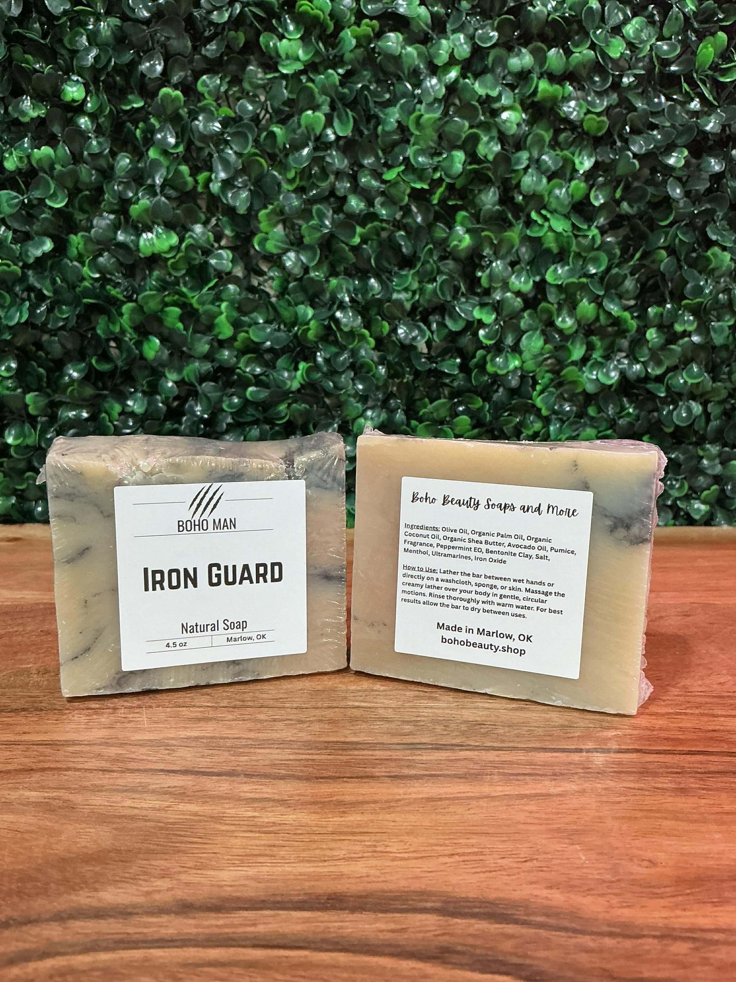 Limited Edition Men's Natural Earth Soap Collection