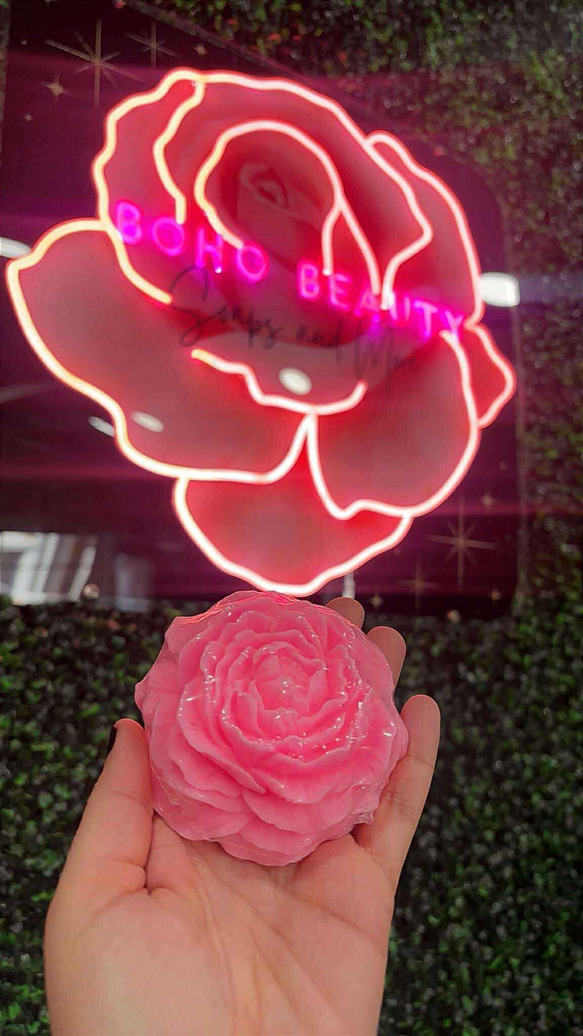 Handcrafted Rose Soap Bars