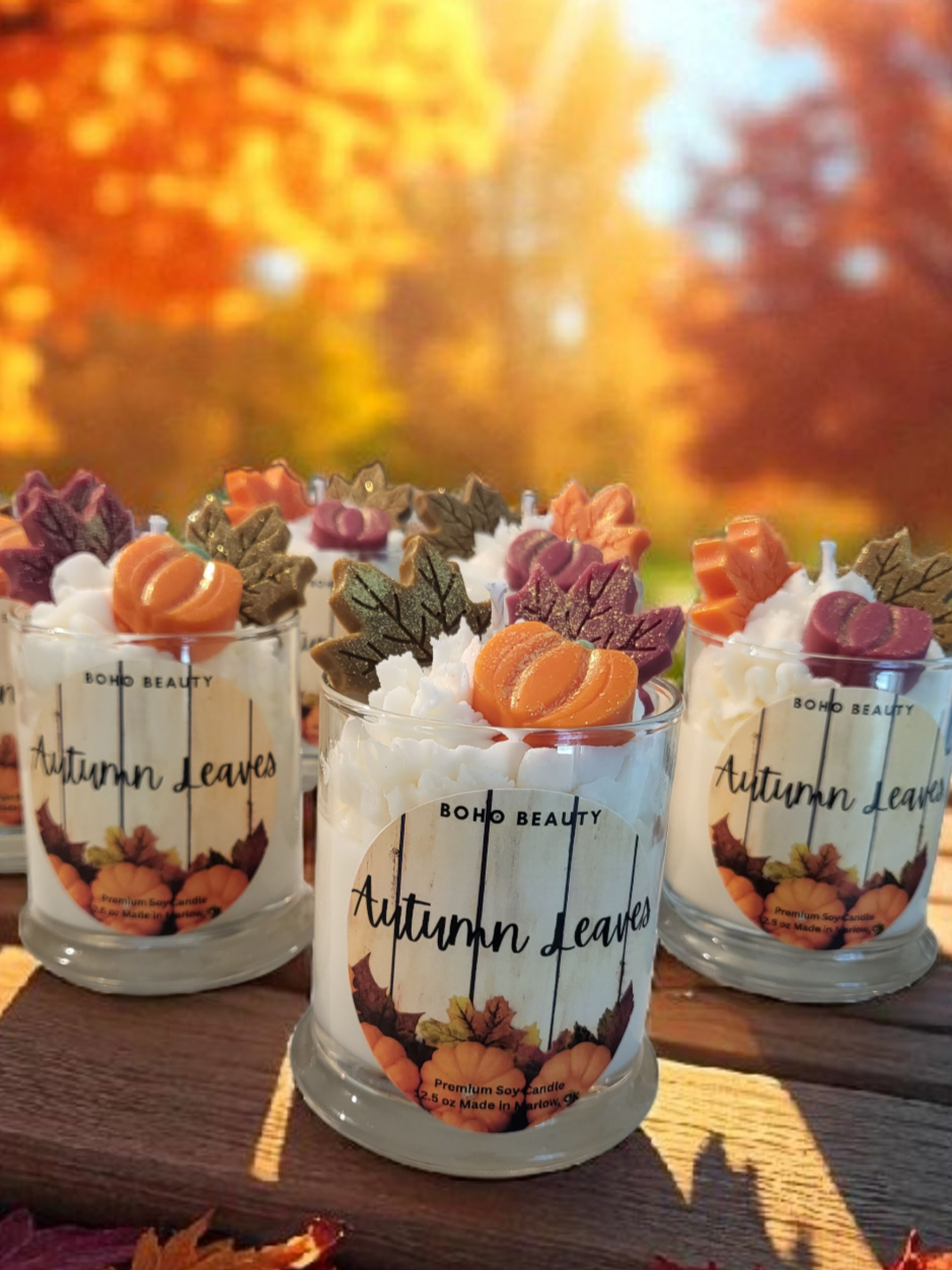 Autumn Leaves Candle