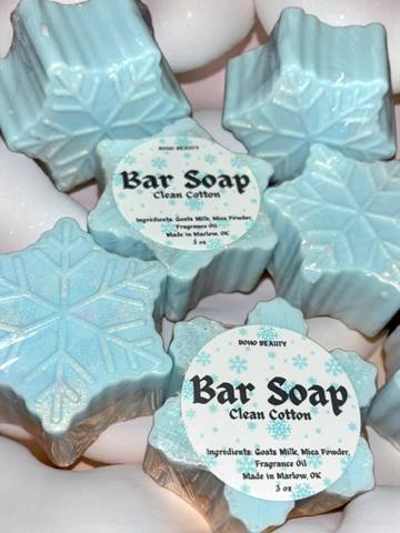 Snowflake Holiday Soap