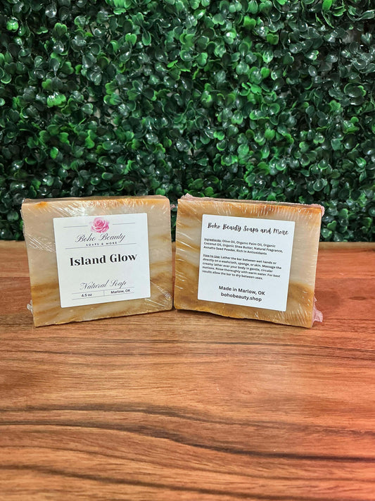 Island Glow Natural Earth Collection Soap