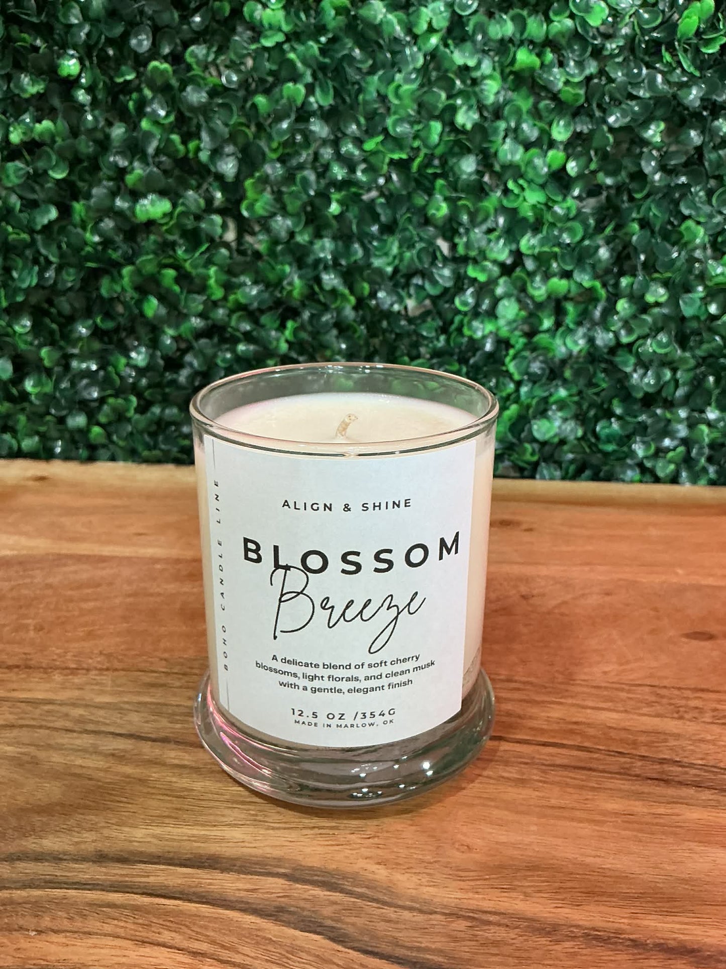 Align and Shine Women's Boho Candle Line