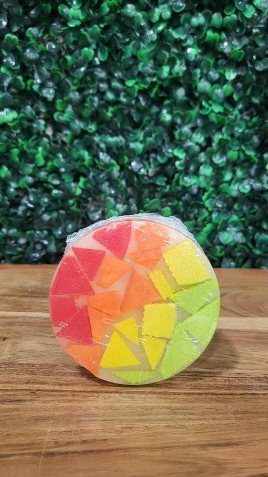 Watermelon Punch Beach Glass Soap