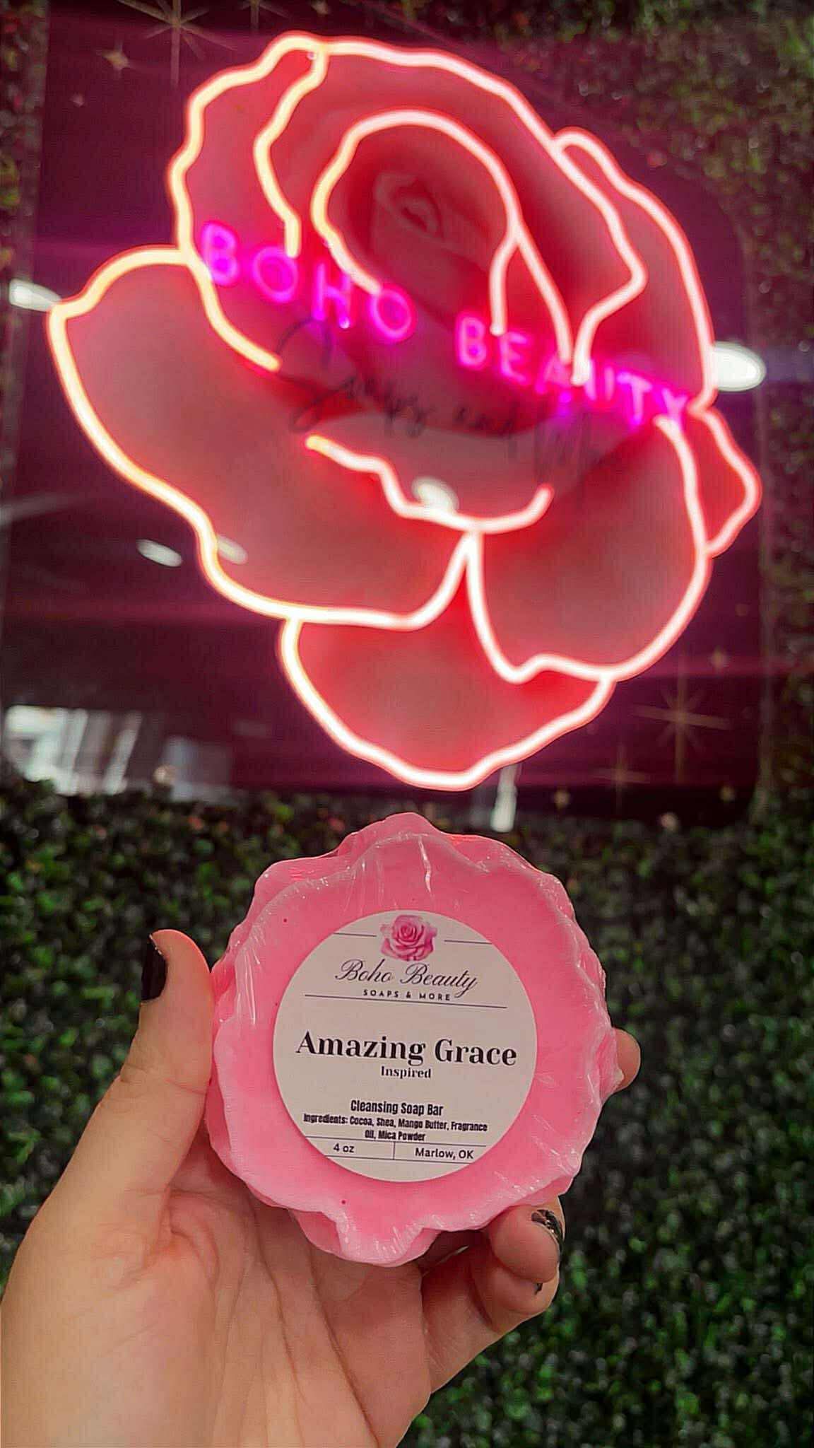 Handcrafted Rose Soap Bars