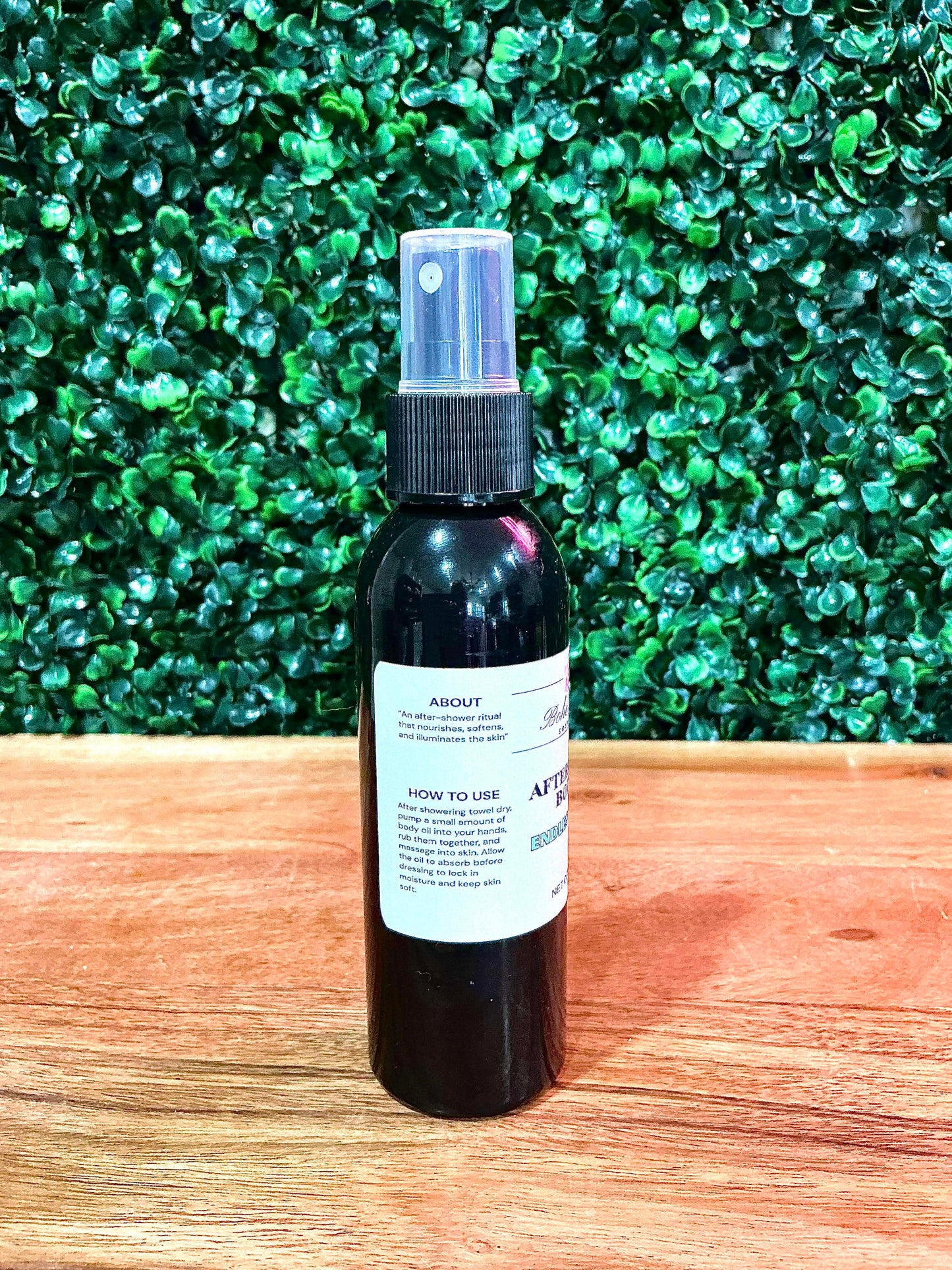 After Shower Body Oil Spray