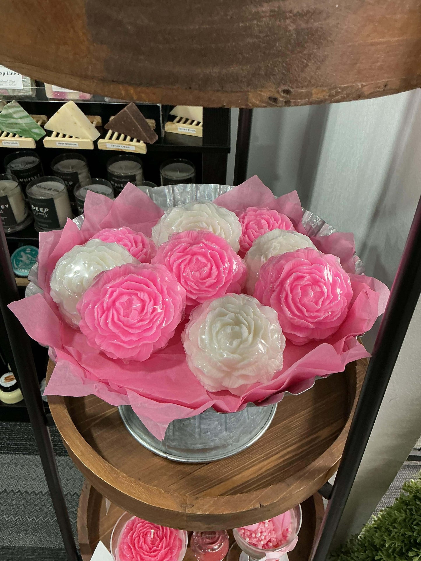 Handcrafted Rose Soap Bars
