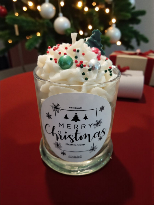 Merry Christmas Candle