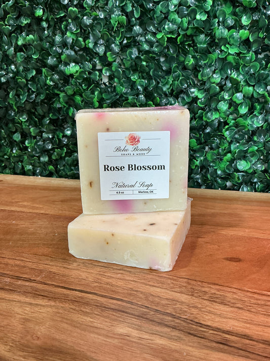 Rose Blossom Natural Earth Collection Soap