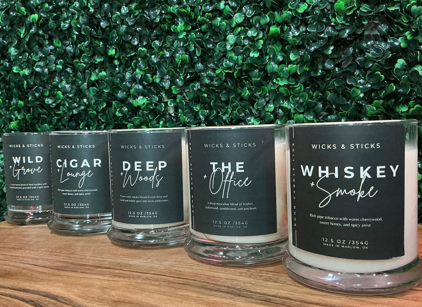 Men's Boho Candle Line