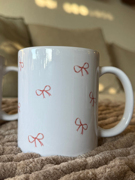 Pink Bow Mug