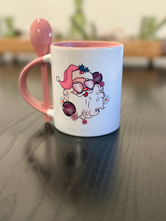 Disco Santa Mug