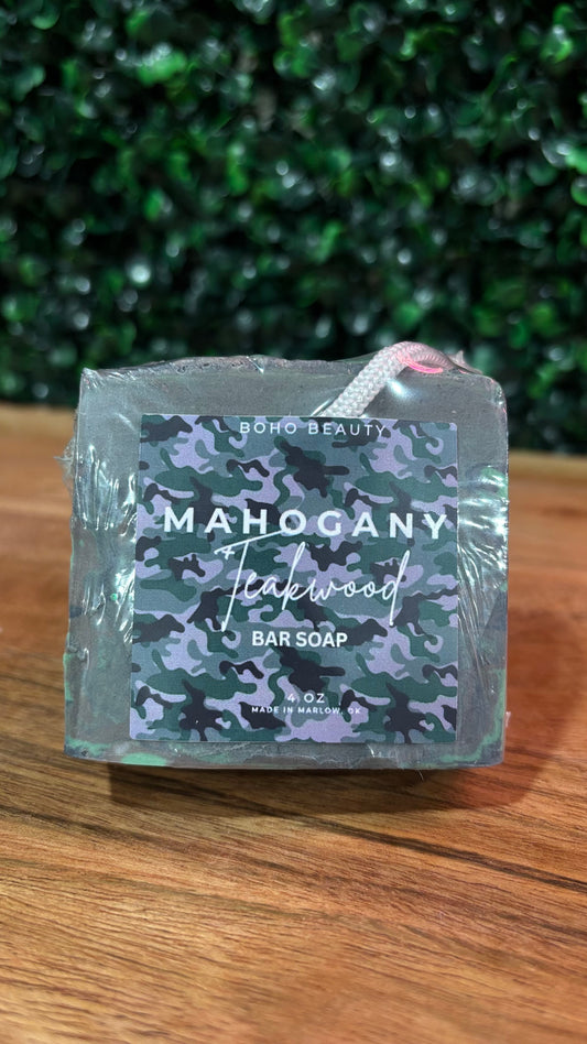 Camo Inspired Men's Soap on a Rope