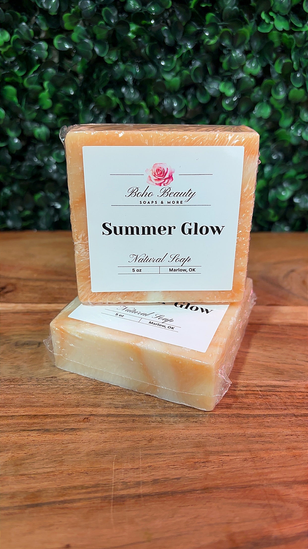 Summer Glow Natural Earth Collection Soap