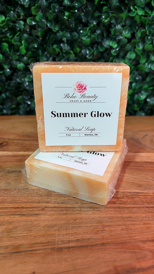 Summer Glow Natural Earth Collection Soap