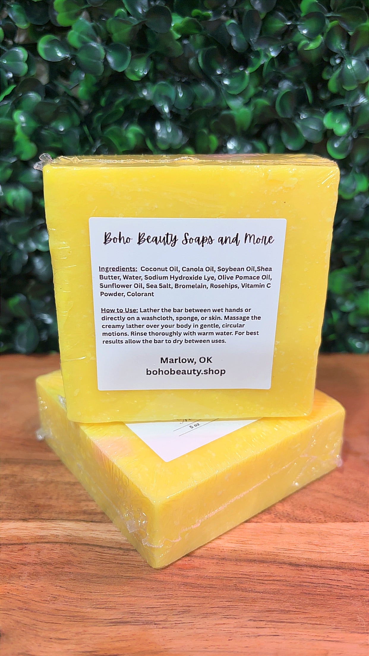 Pineapple Crush Natural Earth Soap