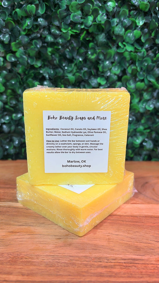 Lemon Drop Natural Earth Collection Soap