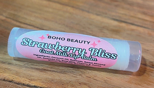 Strawberry Bliss Goat Milk Lip Balm