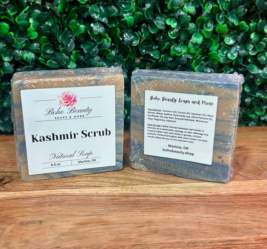 Kashmir Scrub Natural Earth Collection Soap