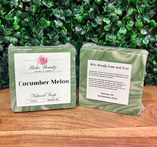 Cucumber Melon Natural Earth Collection Soap