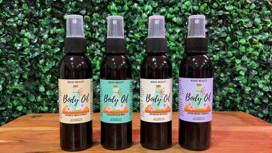 After Shower Body Oil Spray
