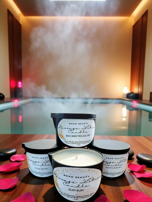 Lotion Massage Candle