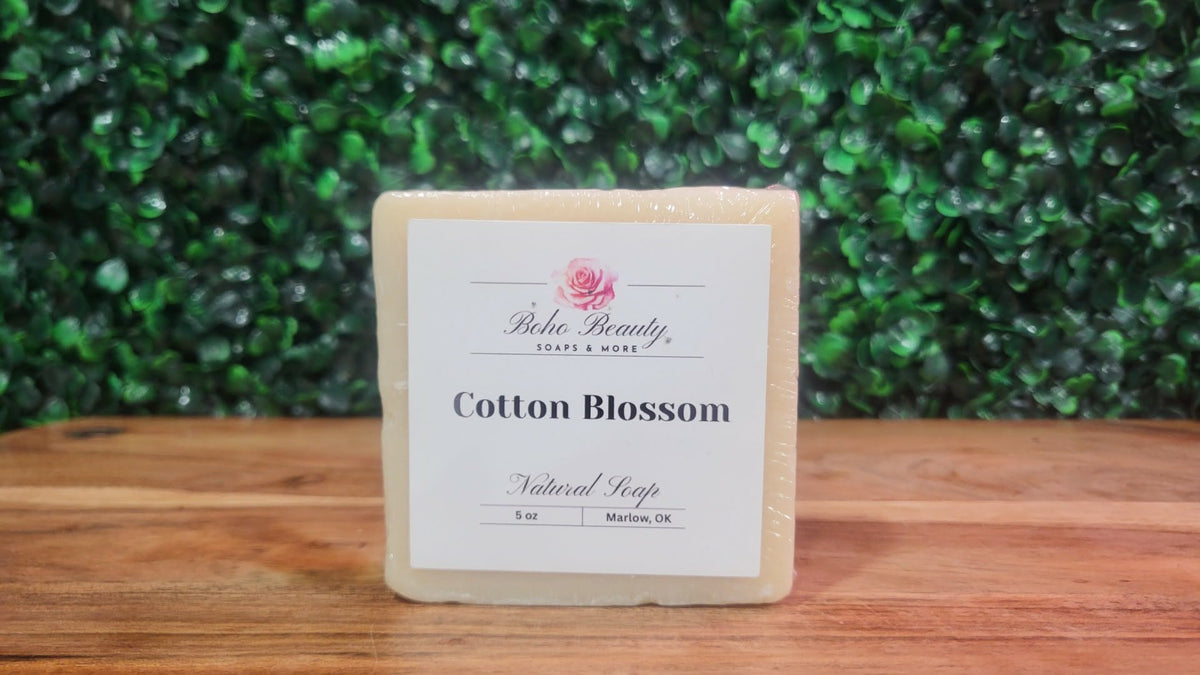 Cotton Blossom Natural Earth Collection Soap