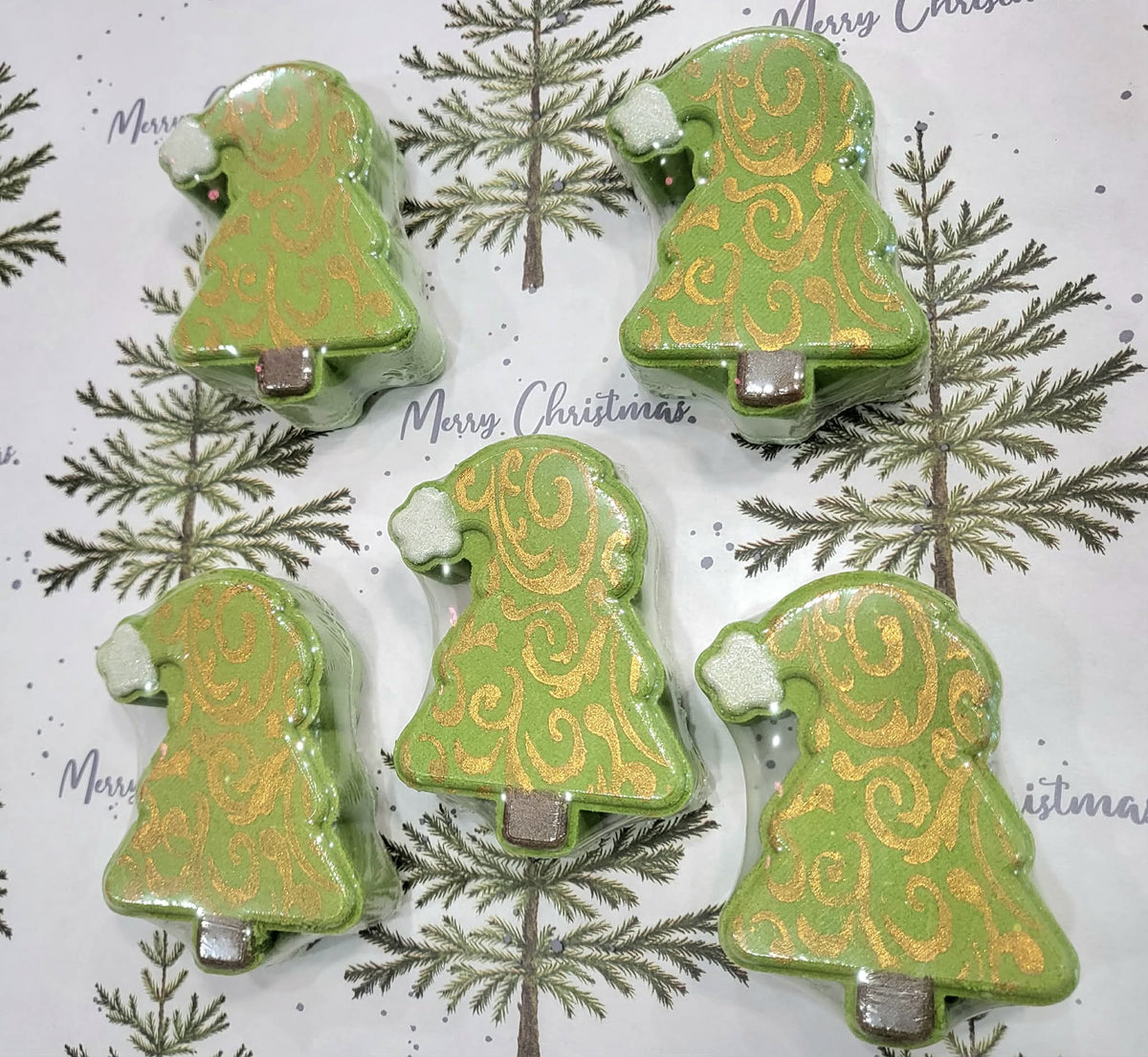 Christmas Tree Bath Bomb