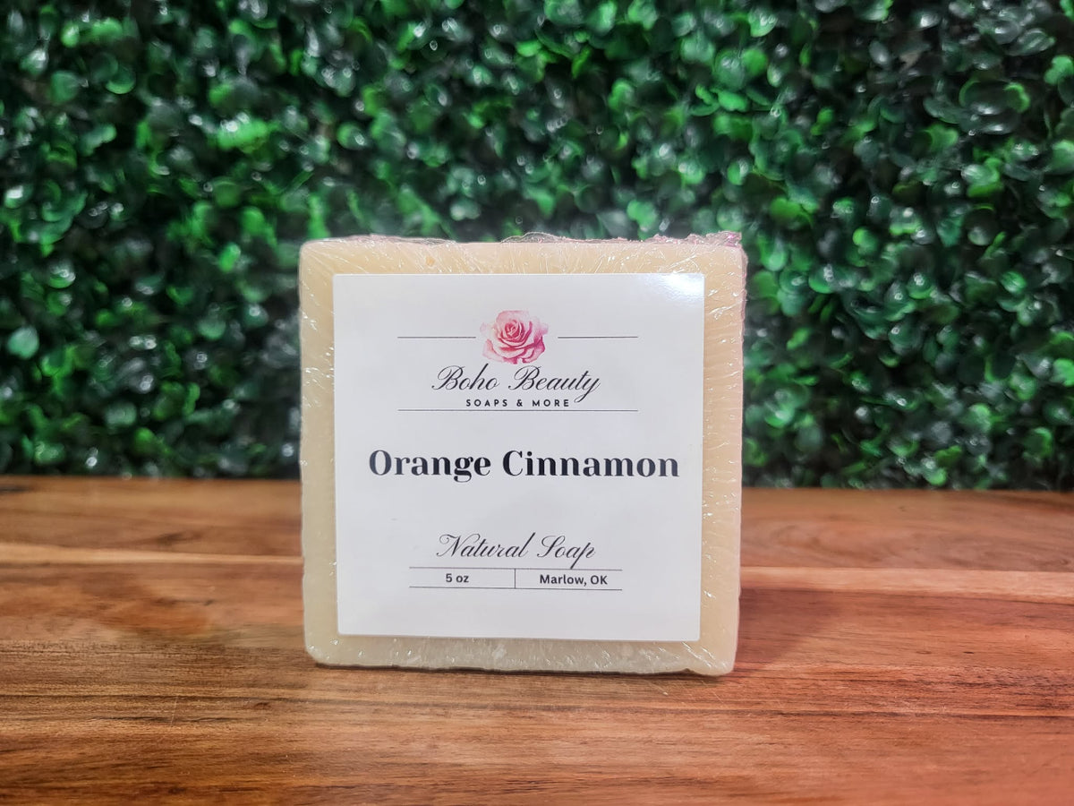 Orange Cinnamon Natural Earth Collection Soap