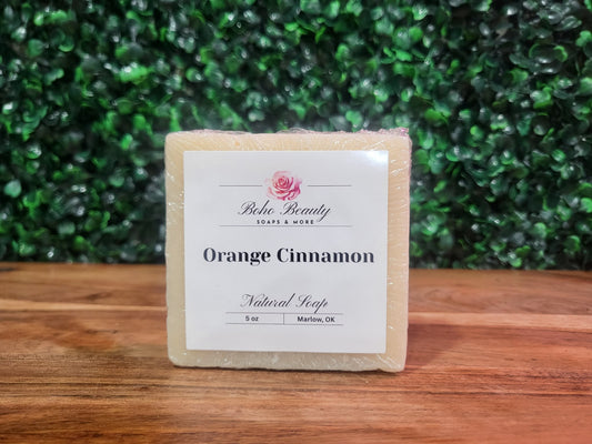 Orange Cinnamon Natural Earth Collection Soap