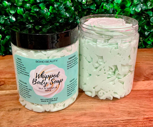 Eucalyptus & Mint Whipped Body Soap