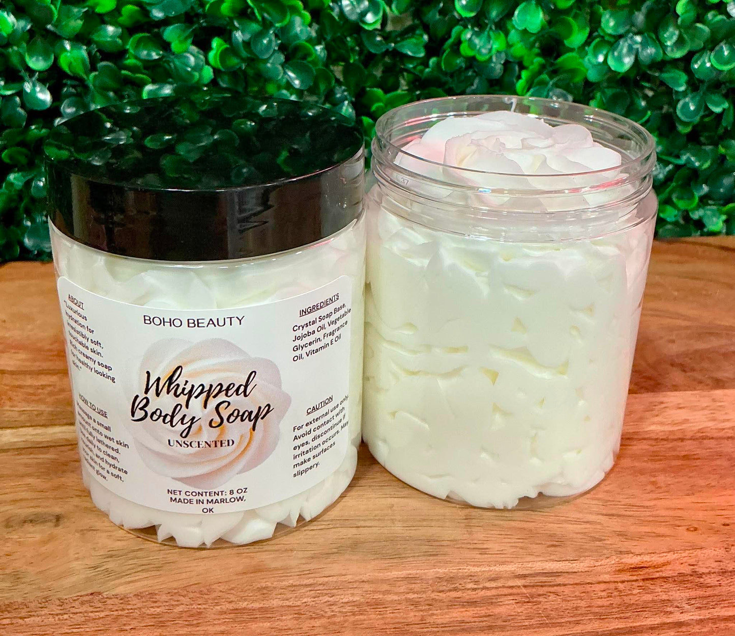 Unscented Whipped Body Soap