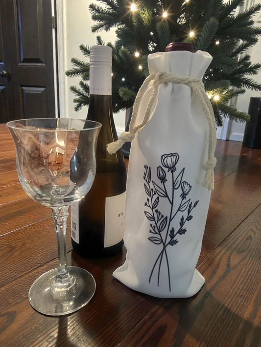 Bouquet Wine Gift Bag