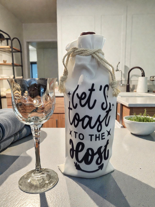 Toast to the Host Wine Gift Bag