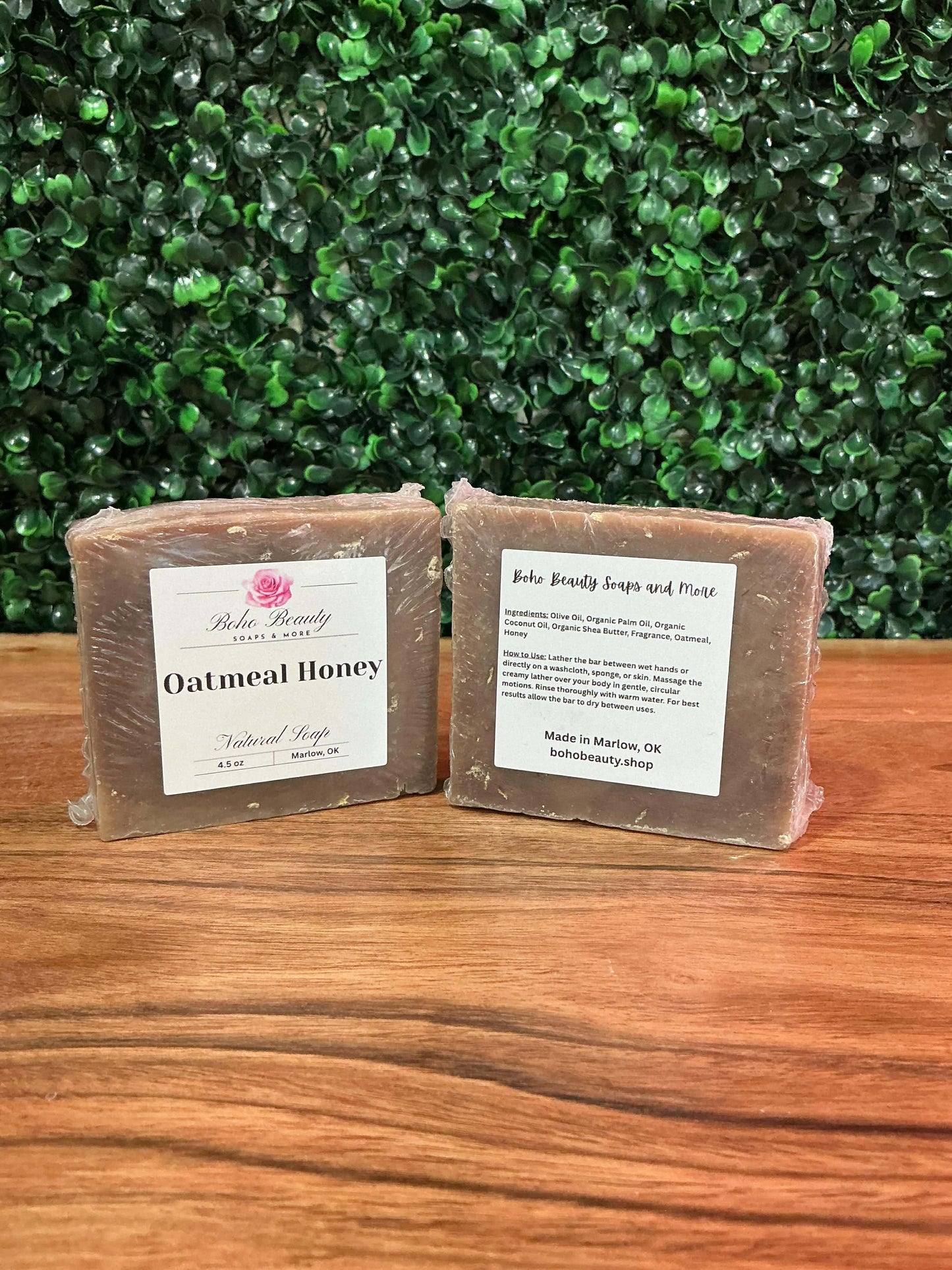Oatmeal Honey Natural Earth Collection Soap