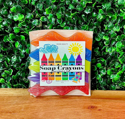 Sudsy Soap Crayons