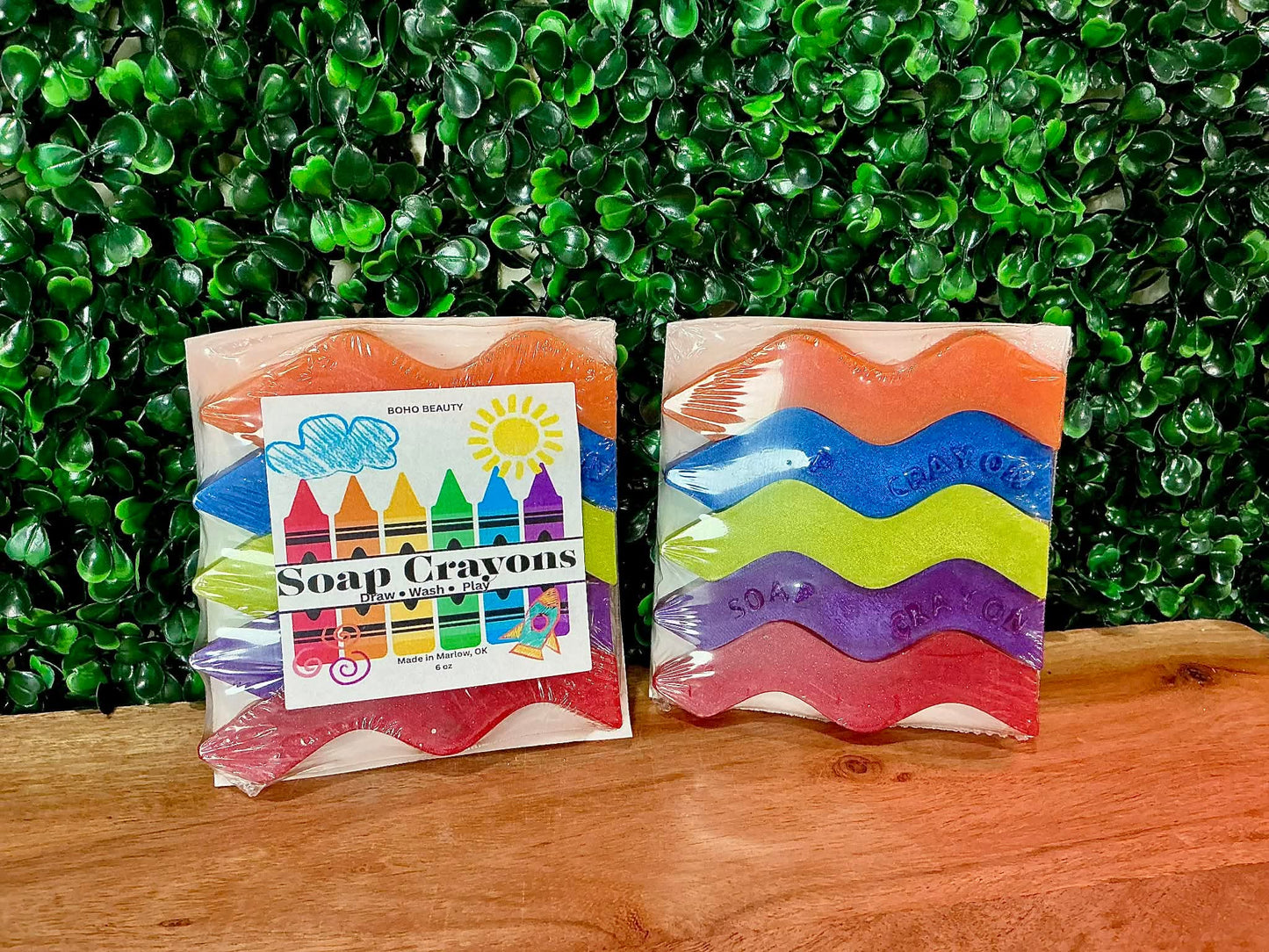 Sudsy Soap Crayons